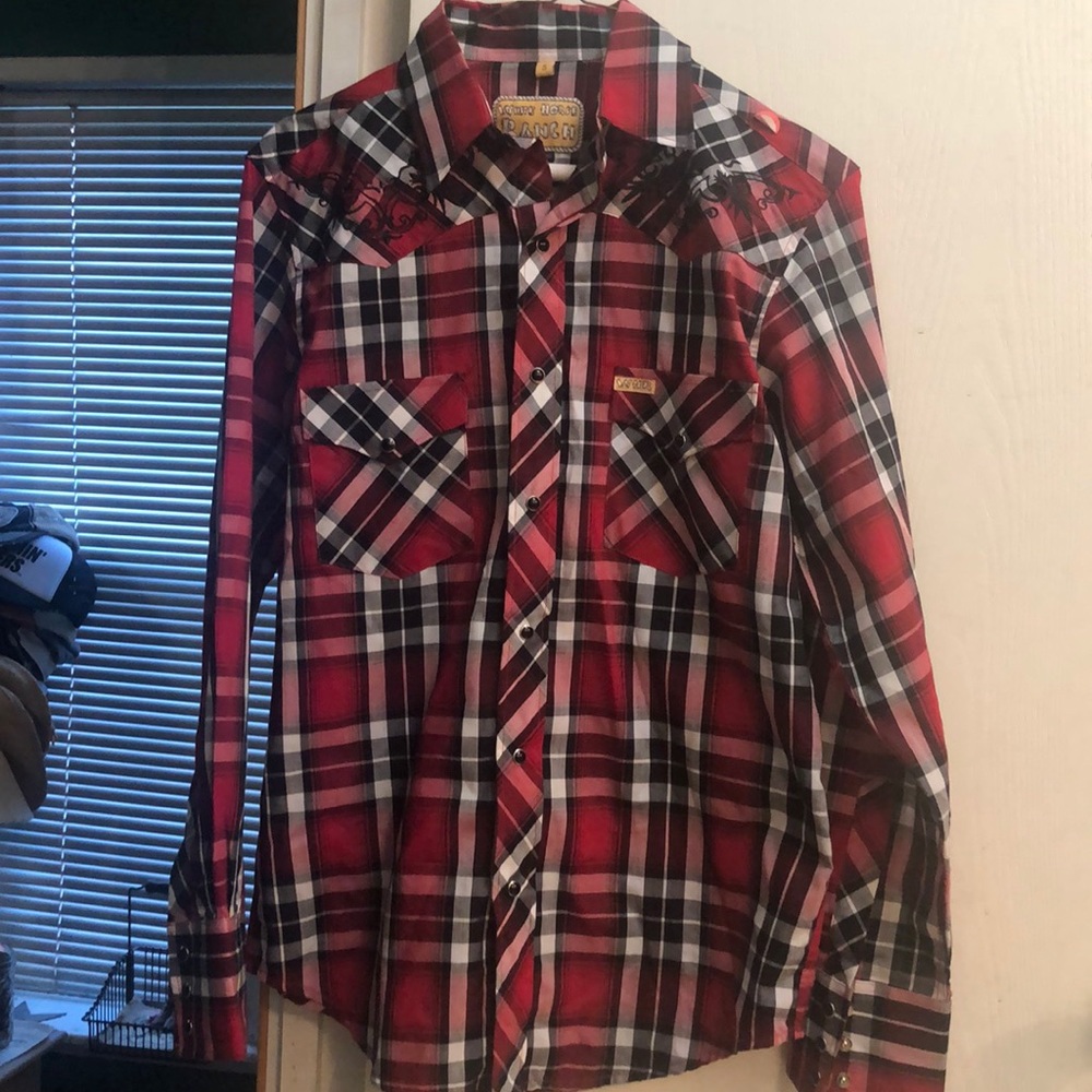 Western Shirt Flannel burton down small